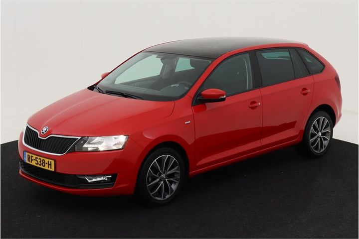 skoda rapid spaceback 2017 tmbep6nh4j4510655