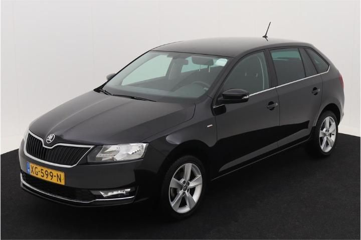 skoda rapid spaceback 2018 tmbep6nh9k4010248