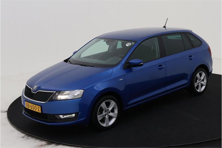 skoda rapid spaceback 2018 tmbep6nhxk4016933