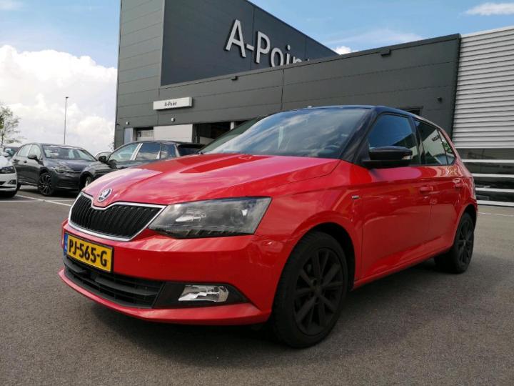 skoda fabia 2017 tmbep6nj1jz016341