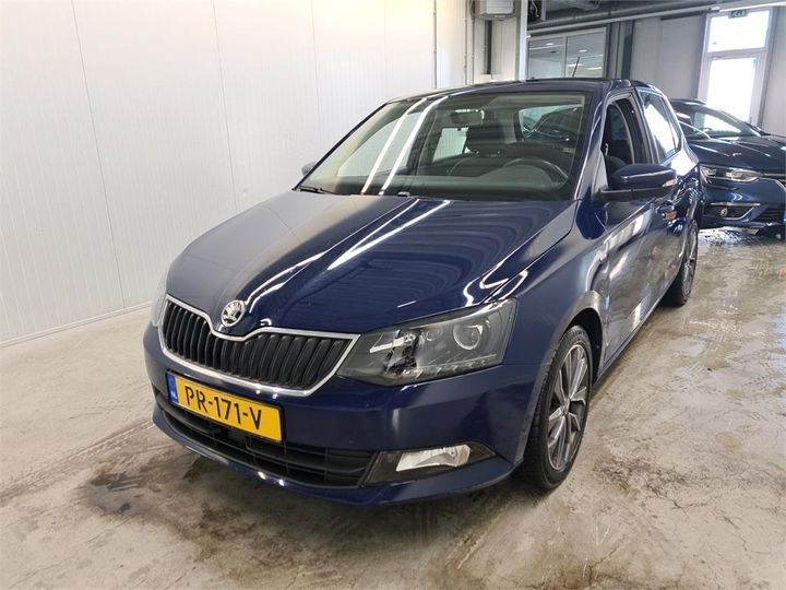 skoda fabia 2017 tmbep6nj1jz031387