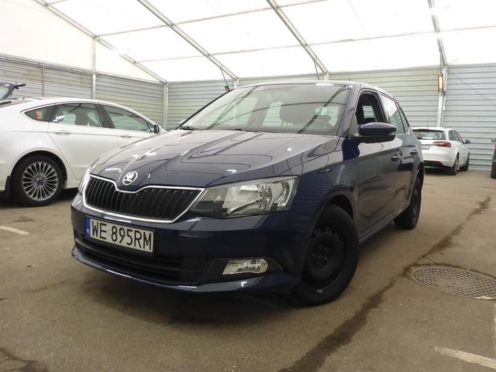 skoda fabia 2017 tmbep6nj1jz054880