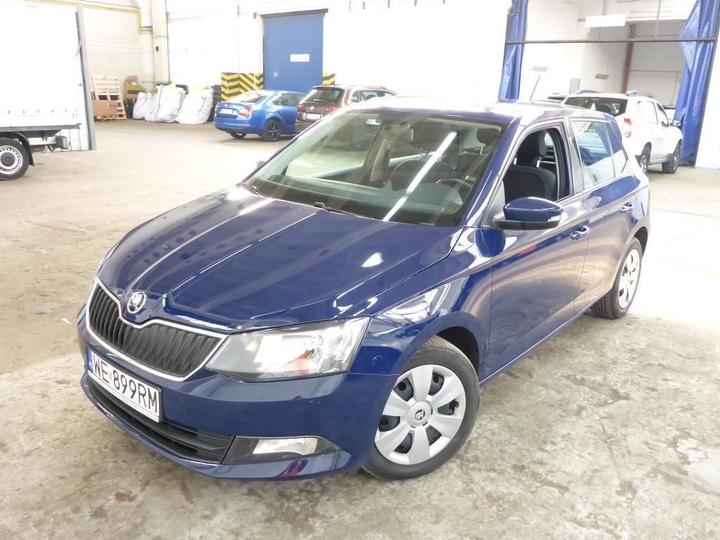 skoda fabia 2017 tmbep6nj1jz054961