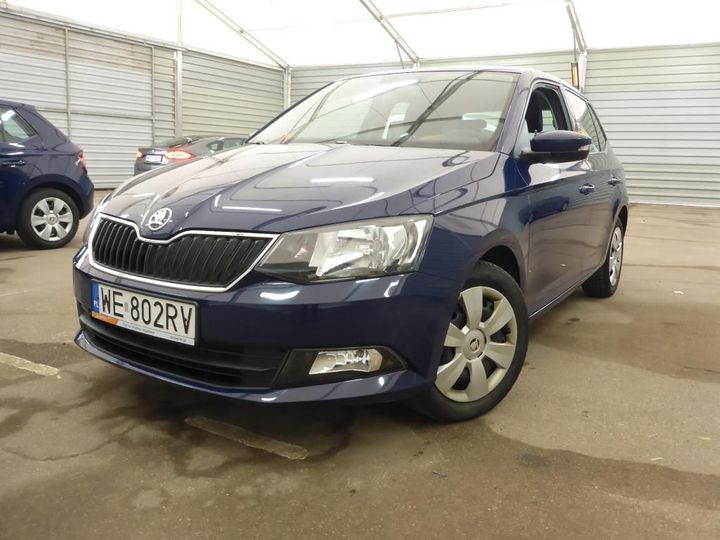 skoda fabia 2017 tmbep6nj3jz055691