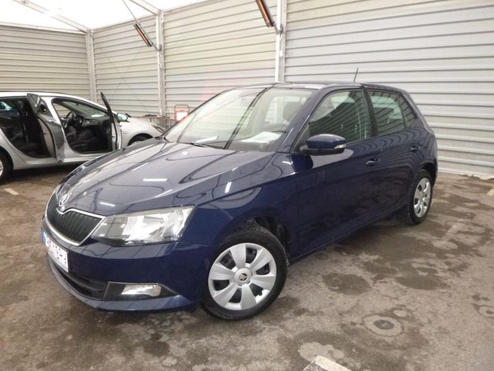 skoda fabia 2017 tmbep6nj3jz064567