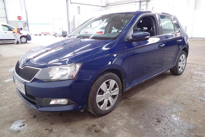 skoda fabia 2017 tmbep6nj4jz053786