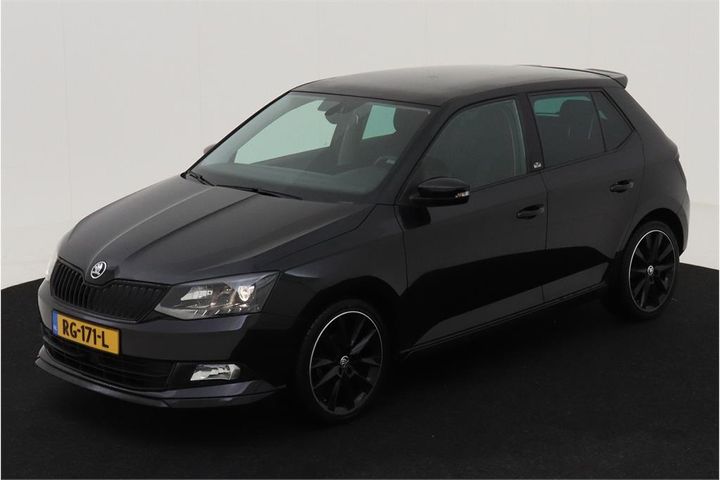 skoda fabia 2017 tmbep6nj4jz073987