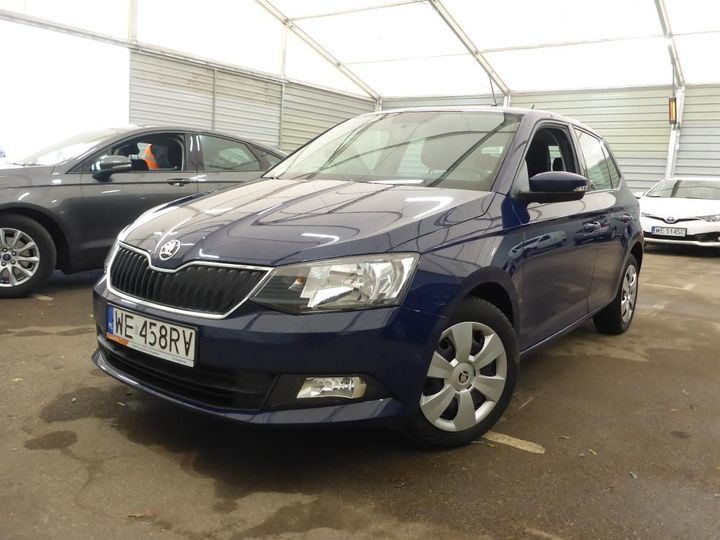 skoda fabia 2017 tmbep6nj6jz064515