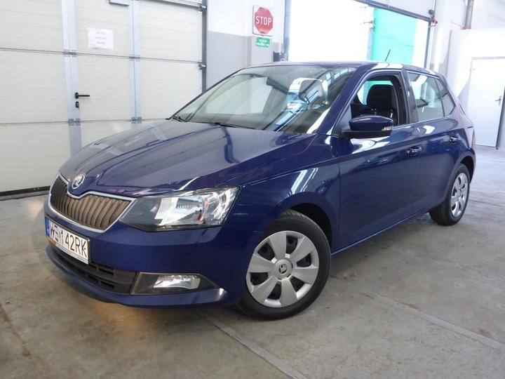 skoda fabia 2017 tmbep6nj7jz044998