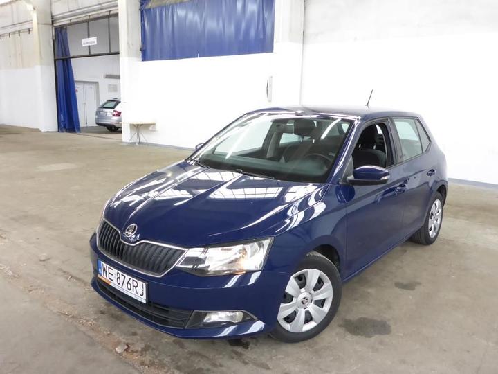 skoda fabia 2017 tmbep6nj7jz050820