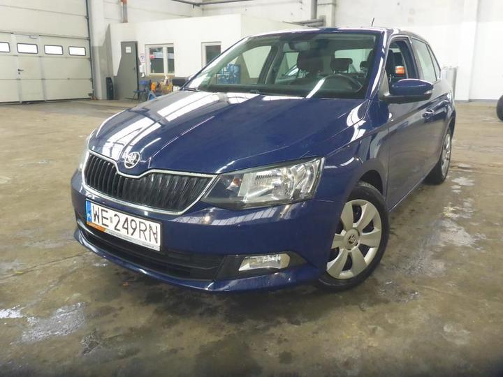 skoda fabia 2017 tmbep6nj7jz053054