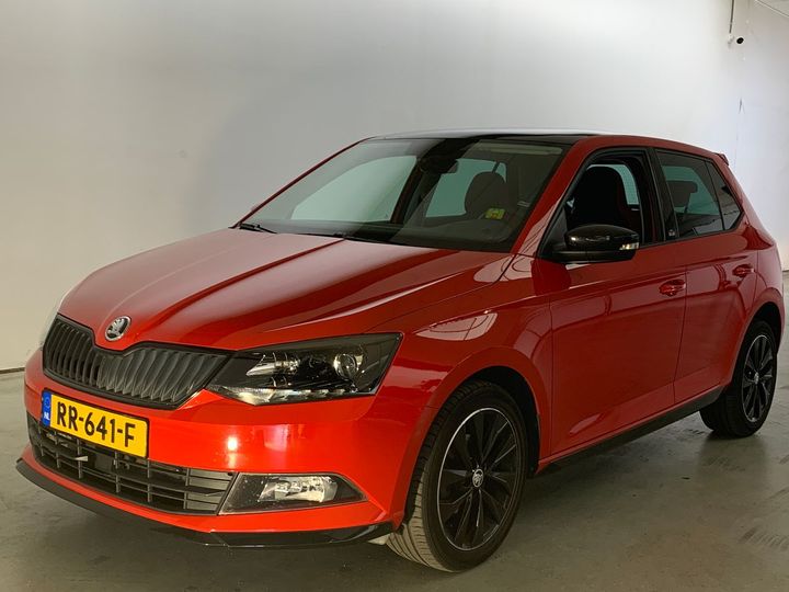 skoda fabia 2018 tmbep6nj7jz108988