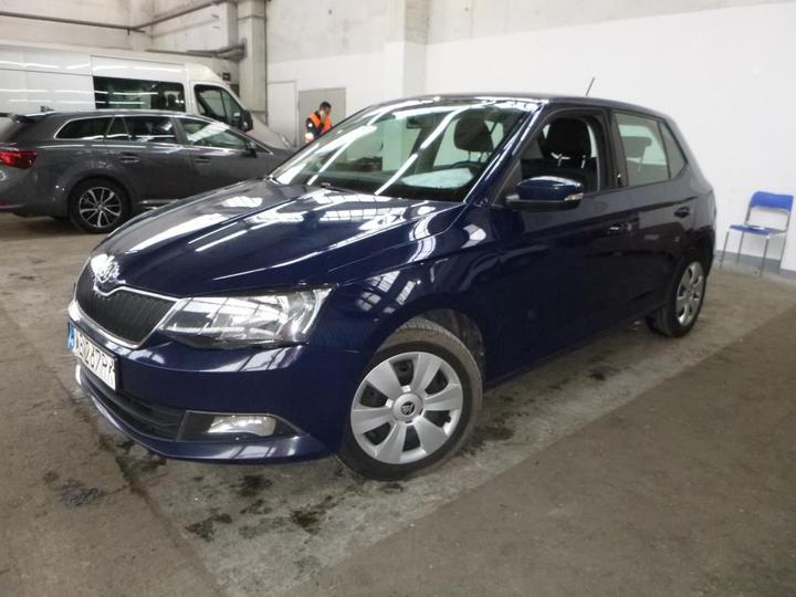 skoda fabia 2017 tmbep6nj9jz051127