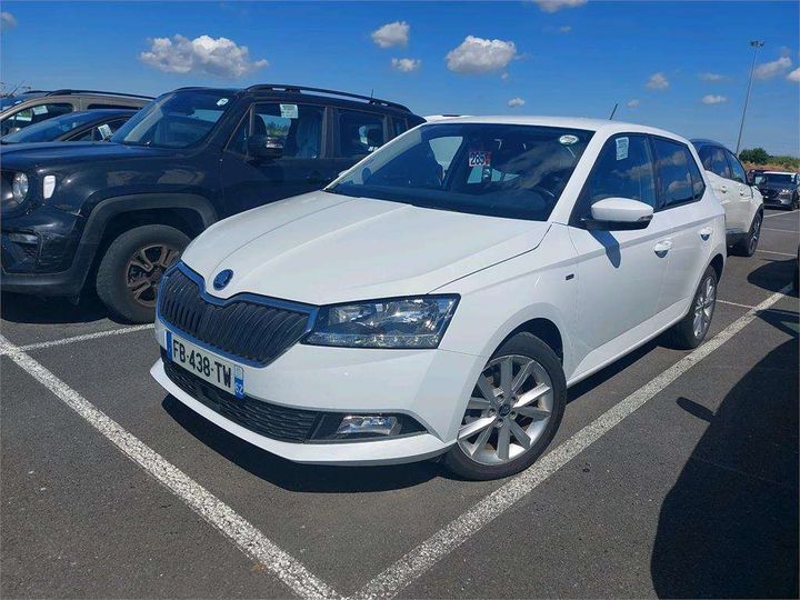 skoda fabia 2018 tmbep6njxkz052661