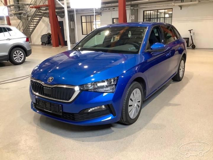 skoda scala hatchback 2021 tmbep7nw9m3099445