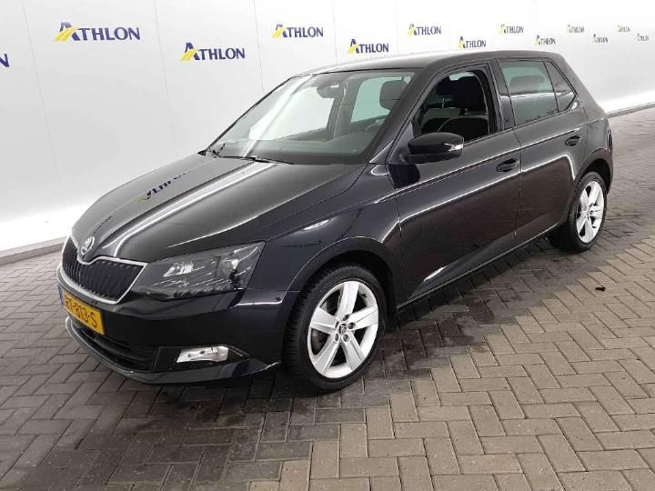 skoda fabia 2018 tmber6nj0jz118515