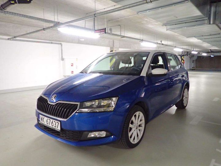 skoda fabia 2019 tmber6nj4kz136419