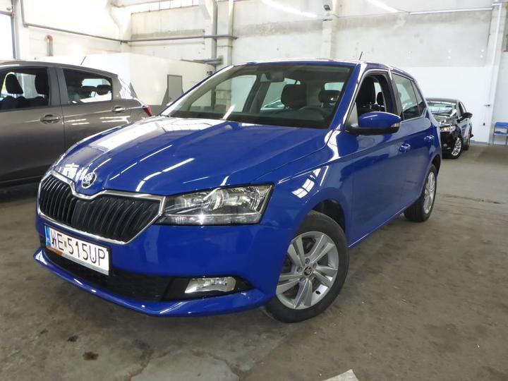 skoda fabia 2018 tmber6njxkz044621