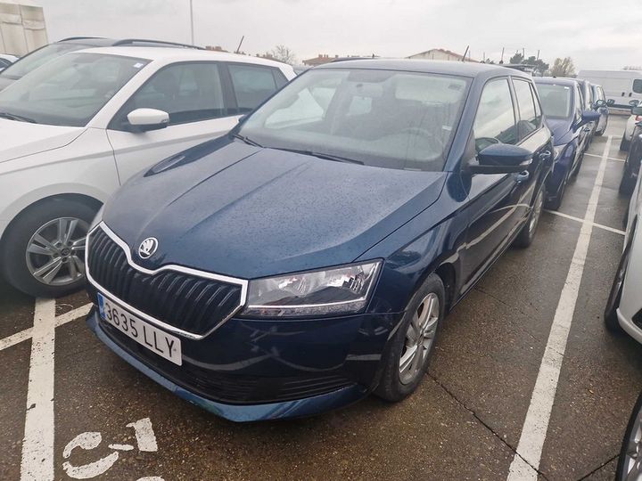 skoda fabia 2020 tmber6njxmz031256