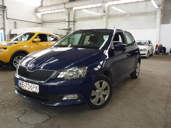 skoda fabia 2017 tmbet6nj0hz167693