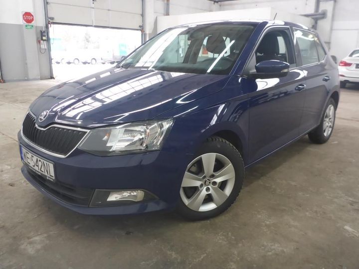 skoda fabia 2016 tmbet6nj2hz080863