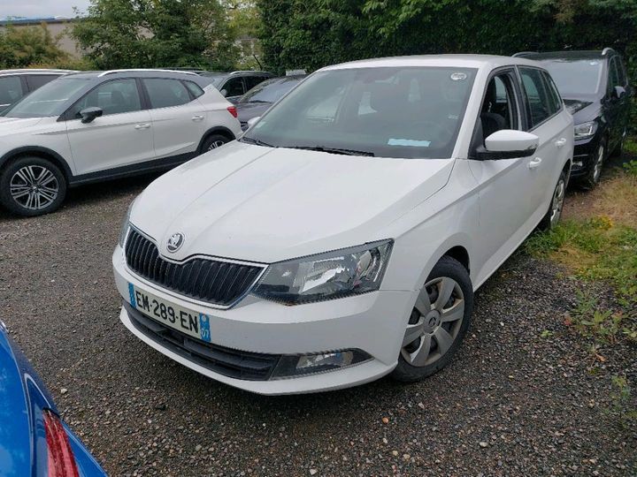 skoda fabia 2017 tmbjj6nj1hz116904