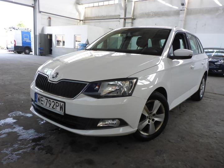 skoda fabia 2017 tmbjt6nj2hz156810