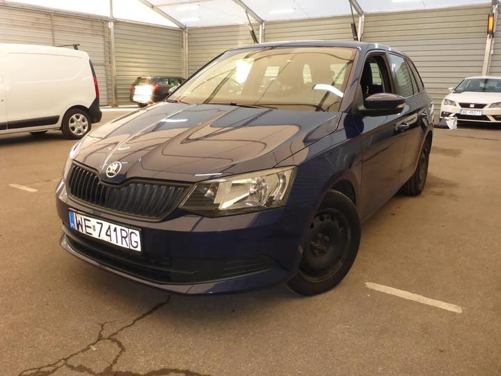 skoda fabia 2017 tmbjt6nj5hz184407