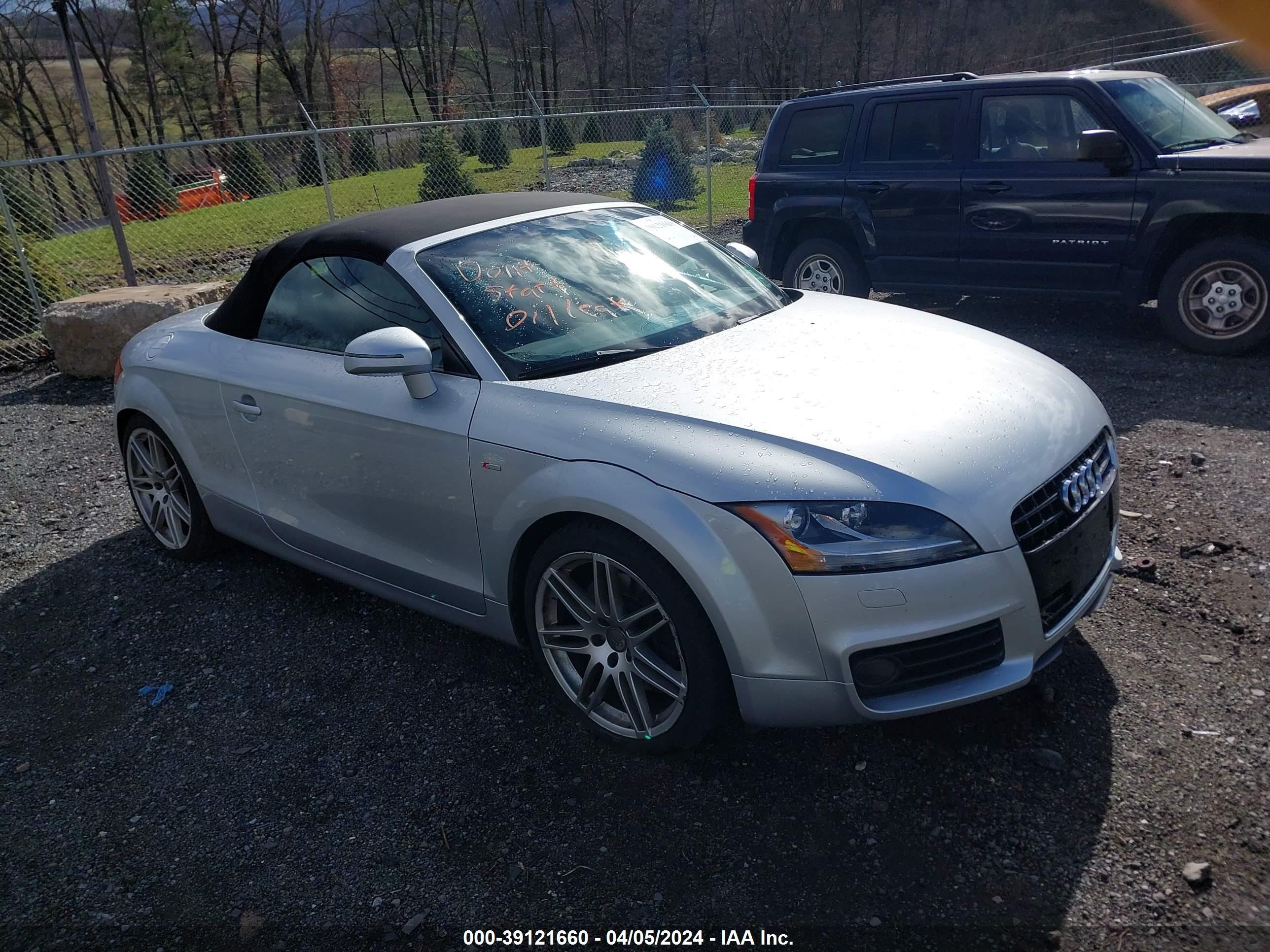 audi tt 2008 trurd38j181023955