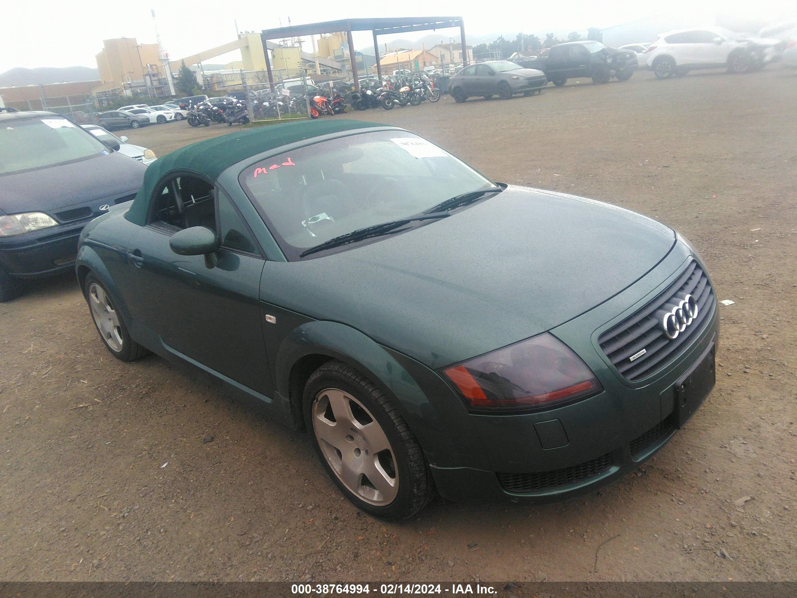 audi tt 2001 truut28n011048572