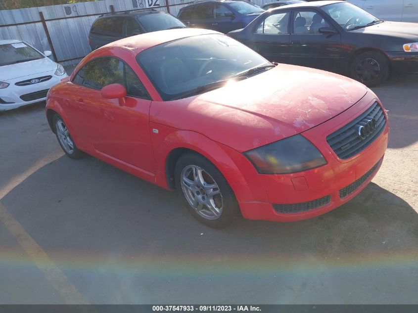 audi tt 2002 truwt28n221025210