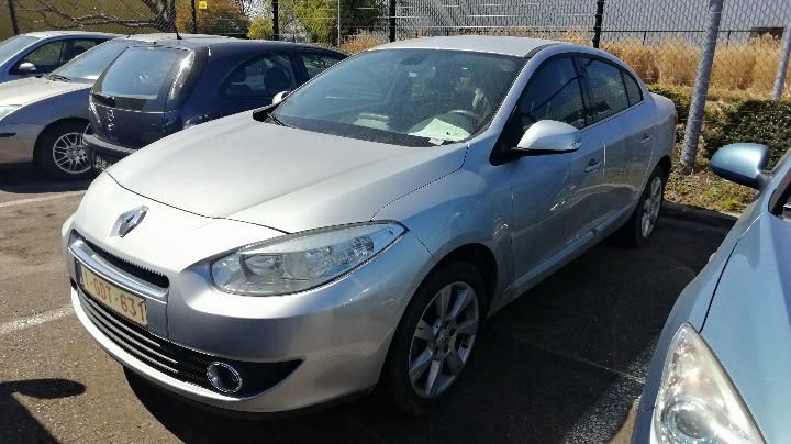 renault fluence saloon 2010 vf1lzbf0543859571