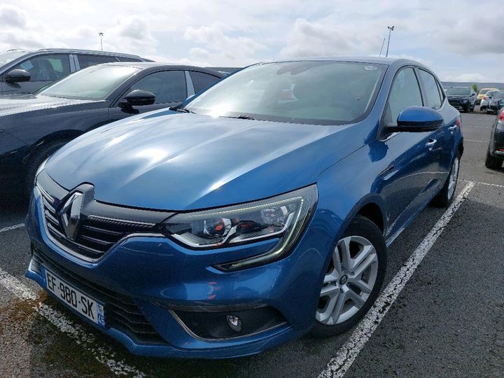 renault mgane berline 2016 vf1rfb00256640182