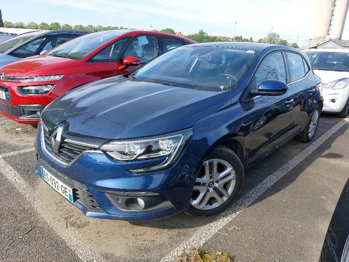 renault mgane berline 2017 vf1rfb00258519382