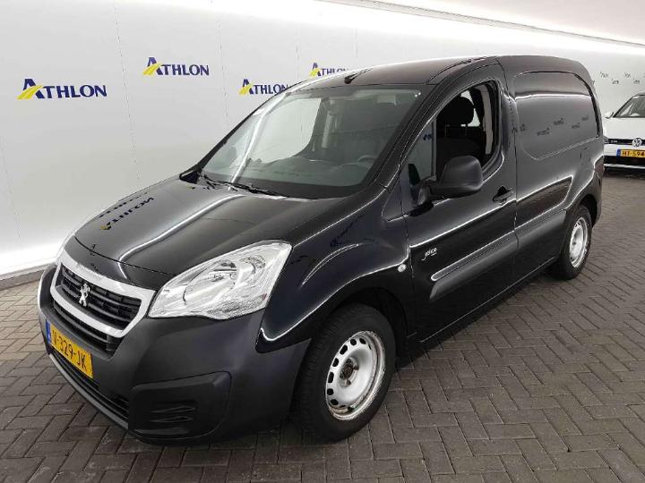 peugeot partner van 2017 vf37bbhw6hj810544