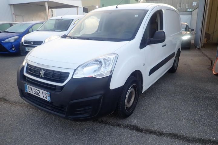 peugeot partner 2017 vf37bbhw6hn518452