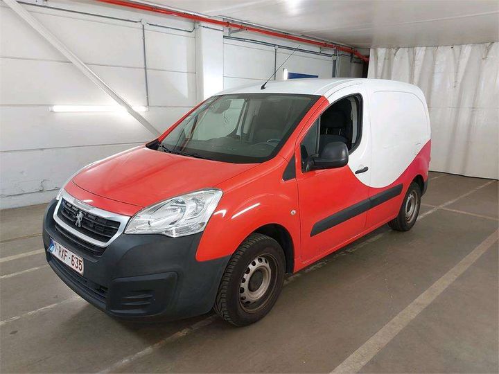 peugeot partner 2017 vf37bbhy6hn506657