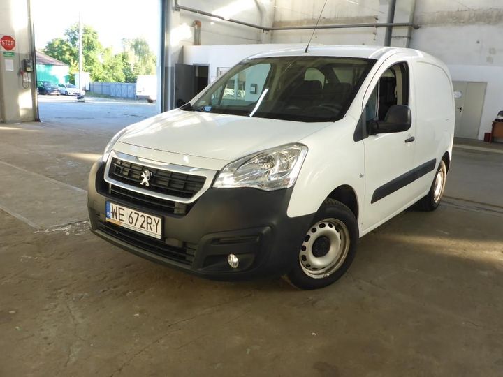 peugeot partner 2017 vf37bbhy6hn523111