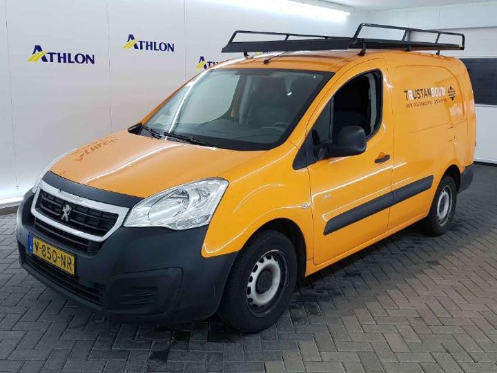 peugeot partner van 2018 vf37ebhy6jj627045