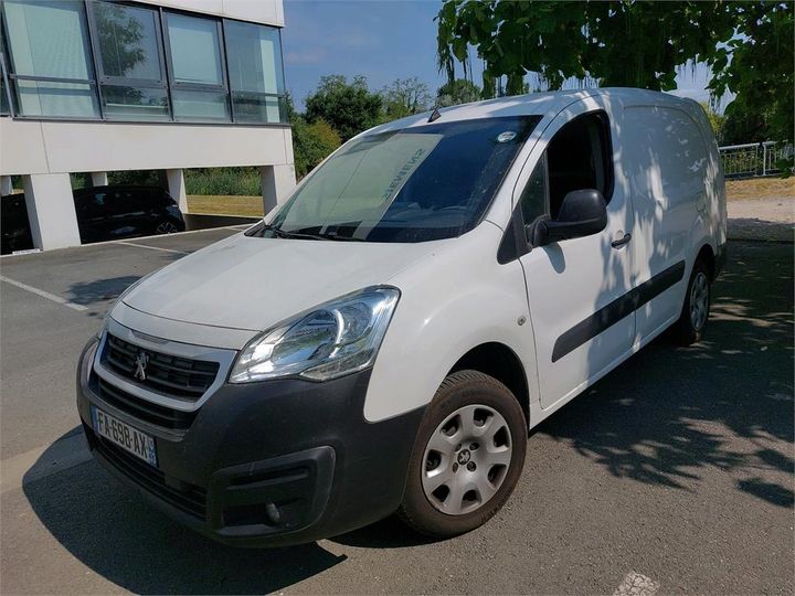 peugeot partner 2018 vf37fbhzmjj746467