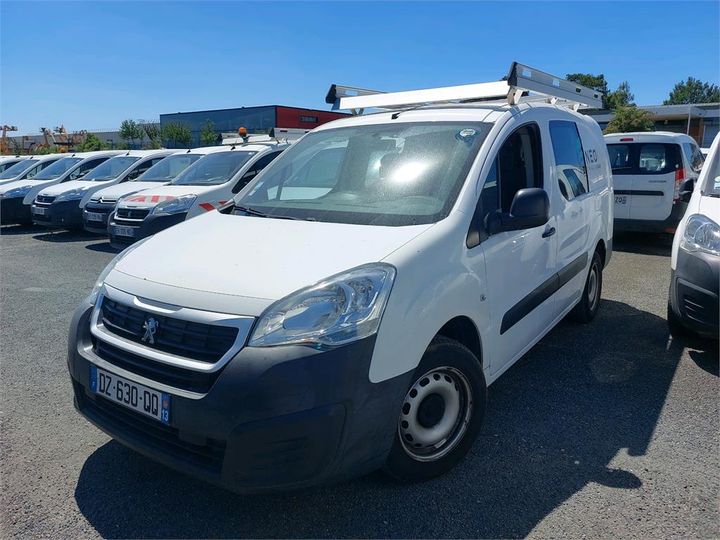 peugeot partner cabine 2016 vf37m9hf0fj882765