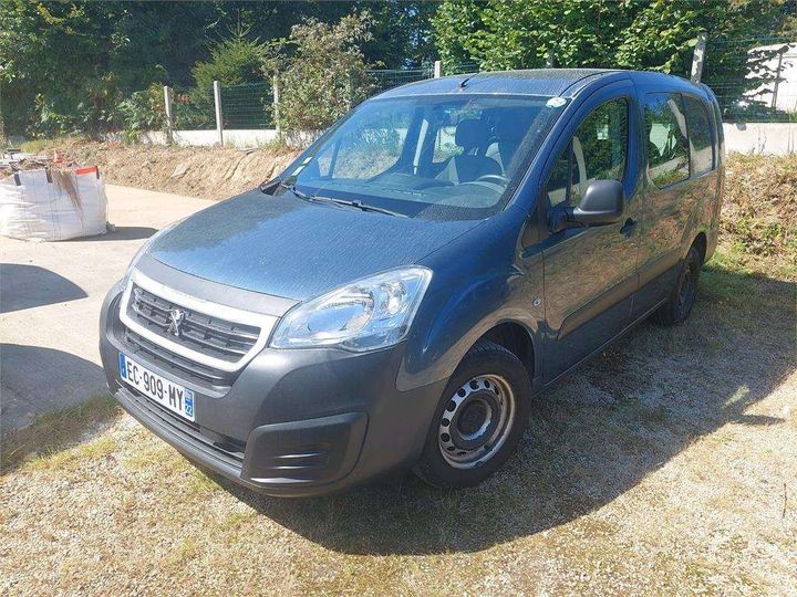 peugeot partner cabine approfondie 2016 vf37m9hf0gj609602