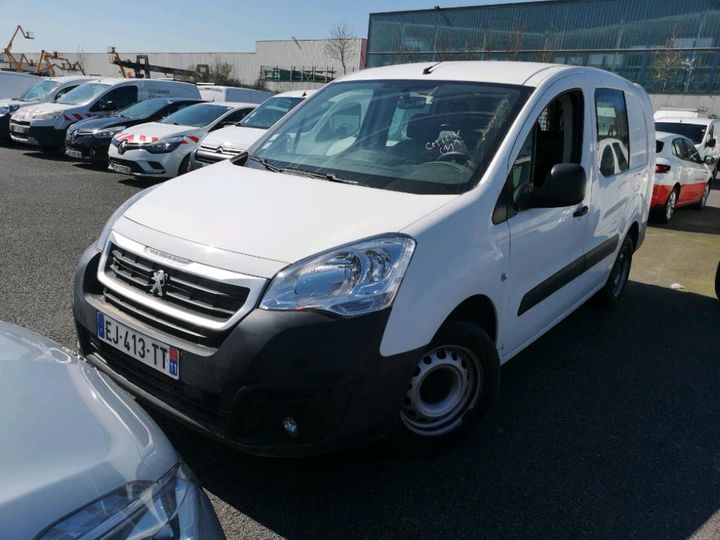 peugeot partner cabine 2017 vf37mbhy6gj914021