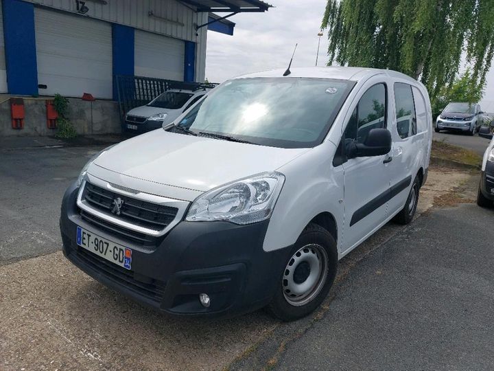 peugeot partner cabine 2018 vf37mbhy6hj894533