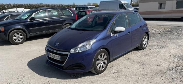 peugeot 208 hatchback 2017 vf3cchmp6ht029451