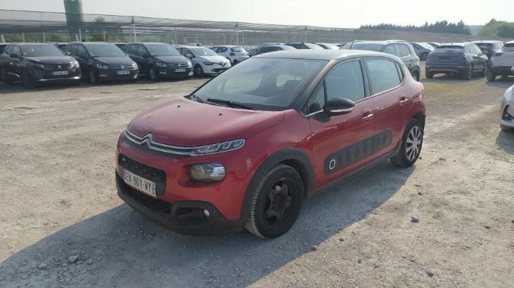 citroen c3 hatchback 2017 vf3cuhmz6hy094453