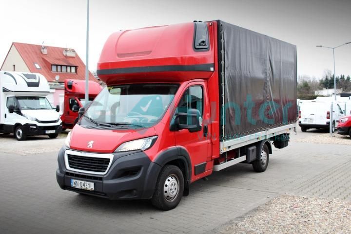 peugeot boxer chassis single cab 2018 vf3yd3mau12g74337