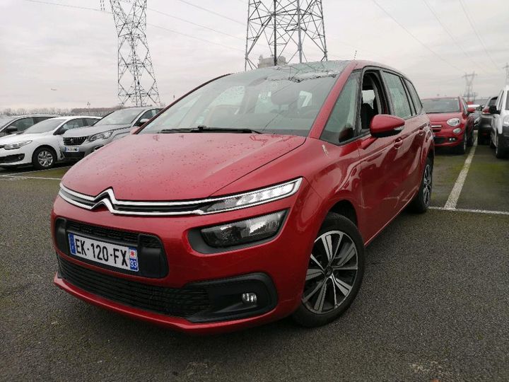 citroen grand c4 picass 2017 vf73abhzthj582560