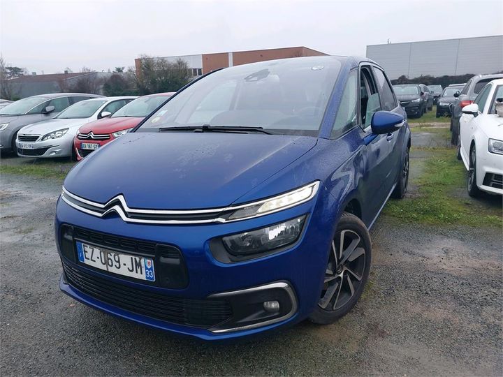 citroen c4 spacetourer 2018 vf73dbhztjj741933