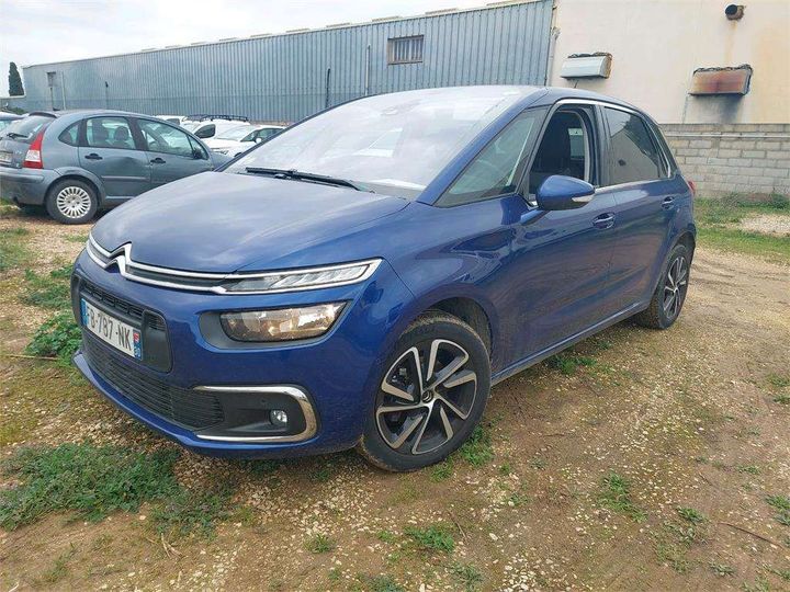 citroen c4 spacetourer 2018 vf73dbhztjj741936